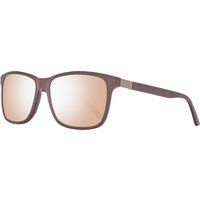 Rechteckige Sonnenbrille mit verspiegelten Gläsern