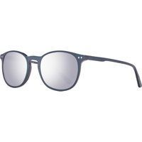 Sonnenbrille mit runden Gläsern und Spiegelglas