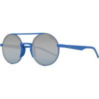 Runde Sonnenbrille mit Vollrand und Steg