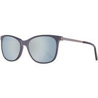 Moderne Butterfly-Sonnenbrille mit verspiegelten Gläsern