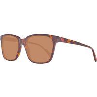 Rechteckige Schildpatt-Sonnenbrille