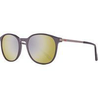 Runde Sonnenbrille mit Spiegelgläsern