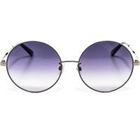 Runde Damen Sonnenbrille mit Metallrahmen