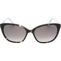Cat-Eye Sonnenbrille mit Havana-Muster und polarisierten Gläsern
