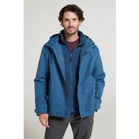 Mountain Warehouse - "Fell II" Jacke 3 in 1 für Herren (Dunkelblau)