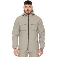 Leichte Cargo Jacke mit Kapuze