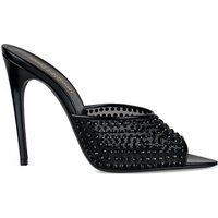 Strass-besetzte Stiletto-Pantoletten