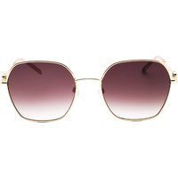Sonnenbrille mit geometrischem Rahmen und Farbverlaufsgläsern