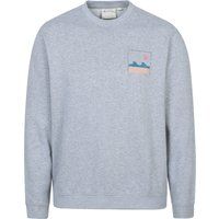 Mountain Warehouse - "Regional Cornwall" Sweatshirt für Herren (Hellgrau)