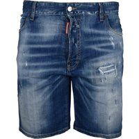 Distressed Jeansshorts aus Denim
