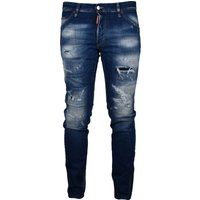 Blaue Cool Guy Jeans im Used-Look