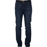 Klassische Jeans mit geradem Bein in dunkler Waschung