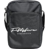 Schwarze Umhänge-Messenger Bag