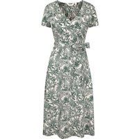 Mountain Warehouse - "Santorini" Midikleid Wickel für Damen (Khakigrün)