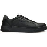 Saubere weiße minimalistische Court-Sneakers