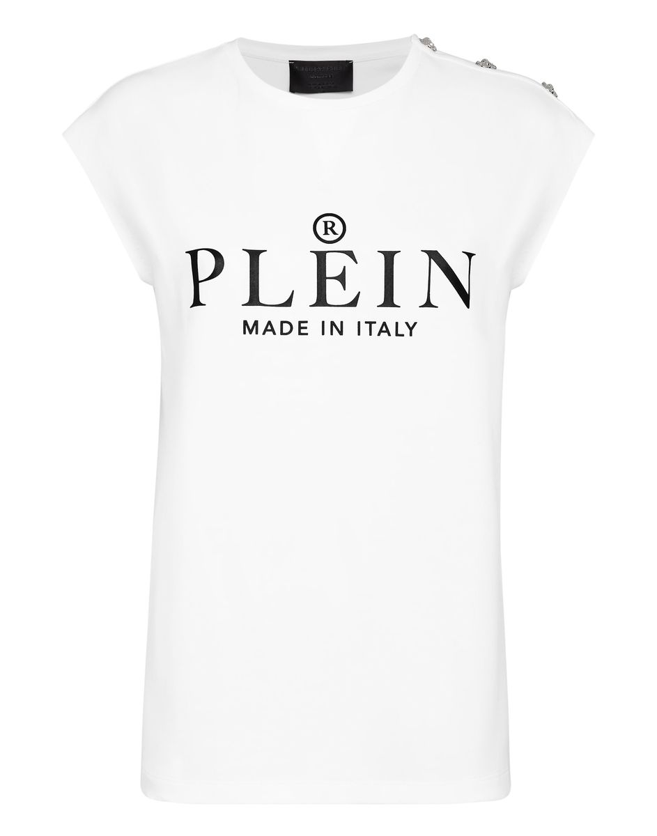 Iconisches Logo Crop-T-Shirt