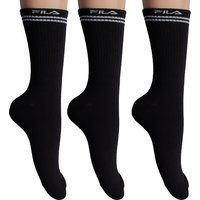 Klassische schwarze Socken Dreierpack