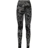 Leggings mit Tattoo-Print und hoher Taille