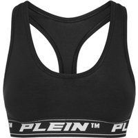 Logo Jacquard Baumwollmischung Sport-BH