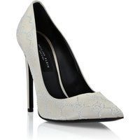 Mit Strass verzierte Pumps mit spitzer Zehenpartie