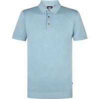 Gestricktes Baumwoll-Poloshirt