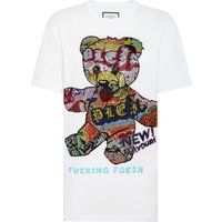 Oversized T-Shirt mit Grafik-Teddybär