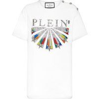 T-Shirt mit Schmuckstein-Grafikprint
