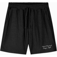 Strukturierte Terry Lounge Shorts