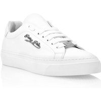 Signatur Leder Low-Top Sneaker