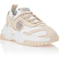 Weißer Performance-Turnschuh Predator