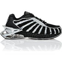 Technische Lauf-Sneakers mit Metallic-Akzenten