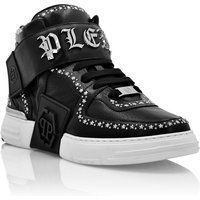 Gothic High-Top Leder-Sneakers