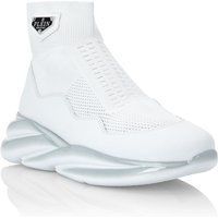 Weisser Iconic Plein Runner Sneaker
