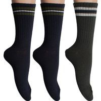 Unisex Crew-Socken aus Baumwollmischung