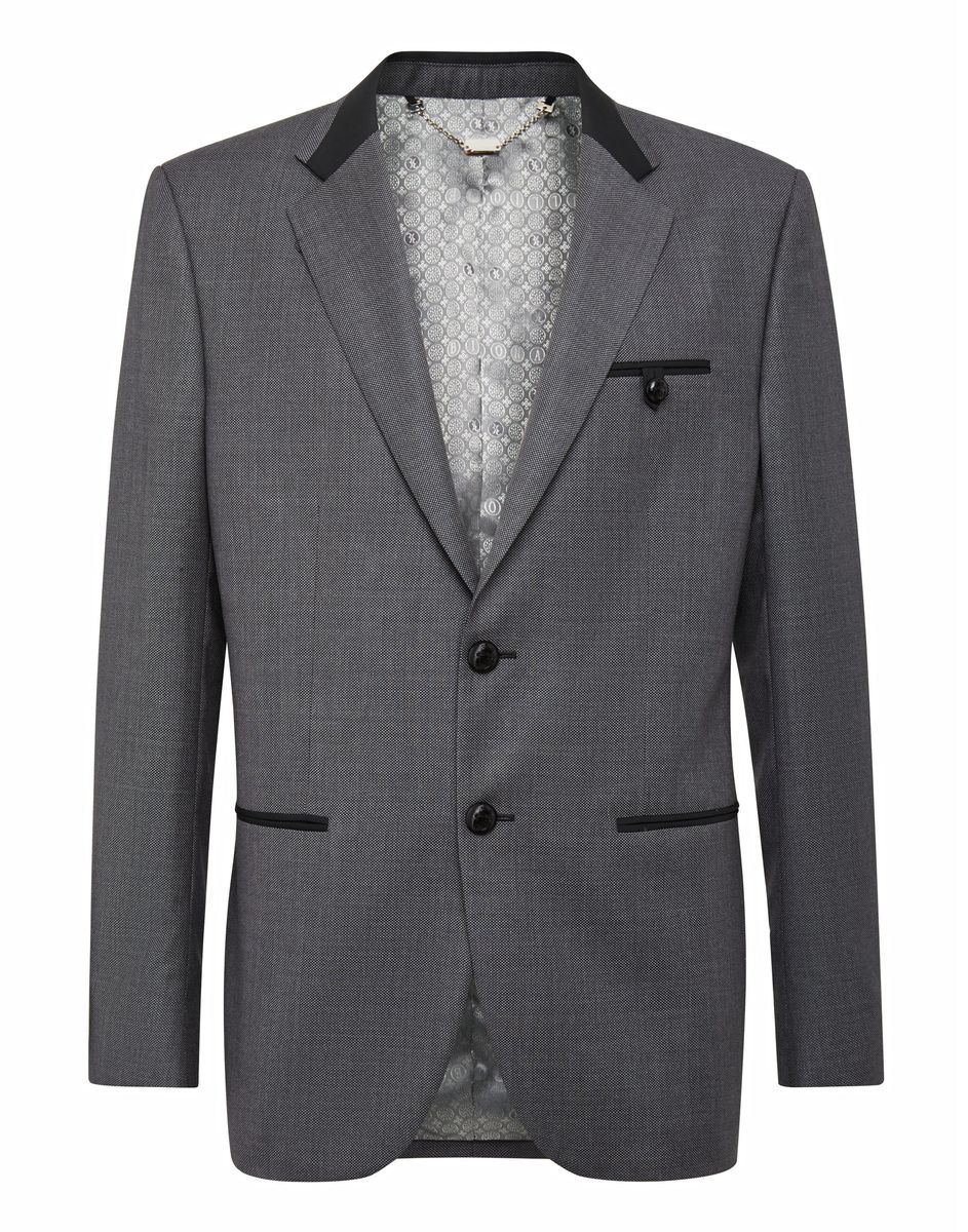 Klassischer Slim Fit Wollblazer