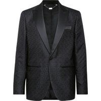 Jacquard-Blazer aus Baumwollmischung mit Reitmotiven