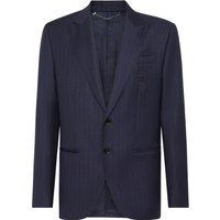 Nadelstreifen Zweiknopf-Blazer