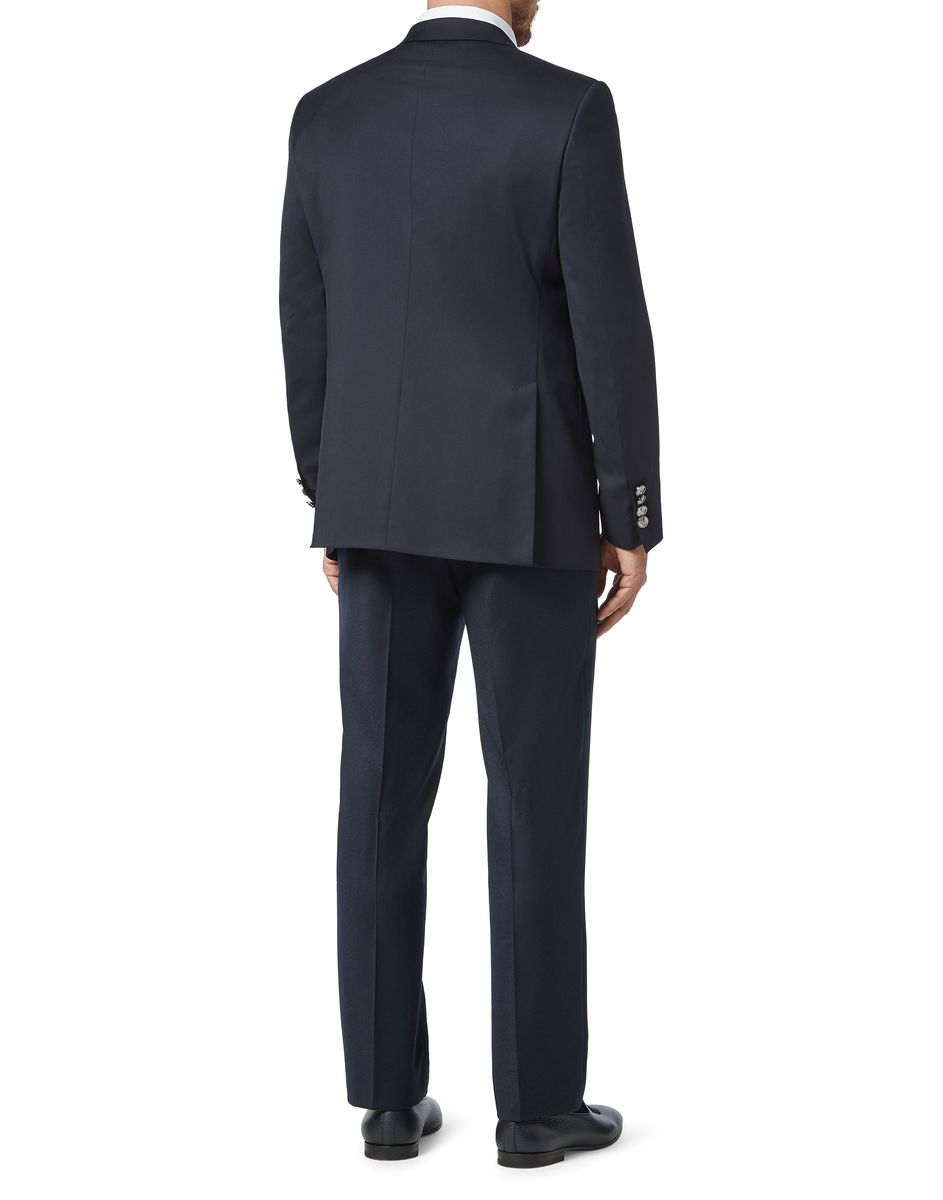 Taillierter Wollblazer mit Wappen