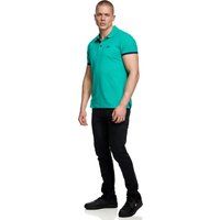 Polohemd mit Kontrast Regular Fit