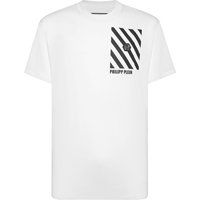Modernes Baumwoll-T-Shirt mit Grafikprint