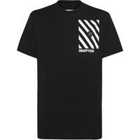 Modernes Baumwoll-T-Shirt mit Grafikprint