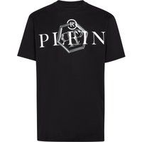Baumwolljersey T-Shirt mit Logo-Print