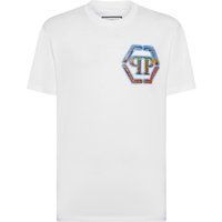 Klassisches Baumwolljersey-T-Shirt mit Logo