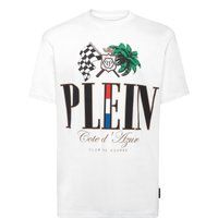 Baumwolljersey T-Shirt mit Grafikprint