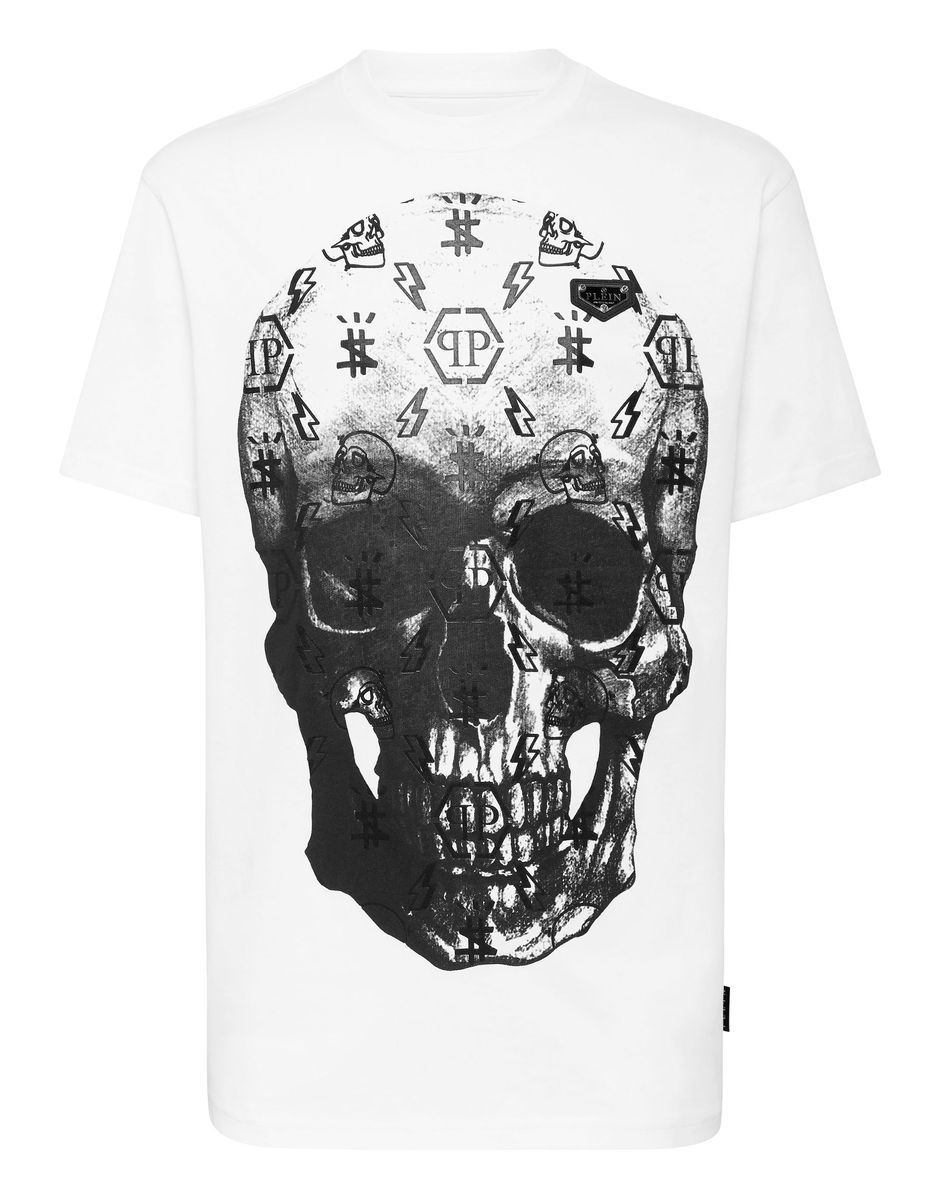 T-Shirt mit ikonischem Totenkopf-Print