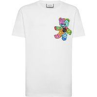 T-Shirt mit Smile Teddybär Grafik