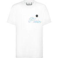 Lässiges Baumwolljersey Grafik T-Shirt