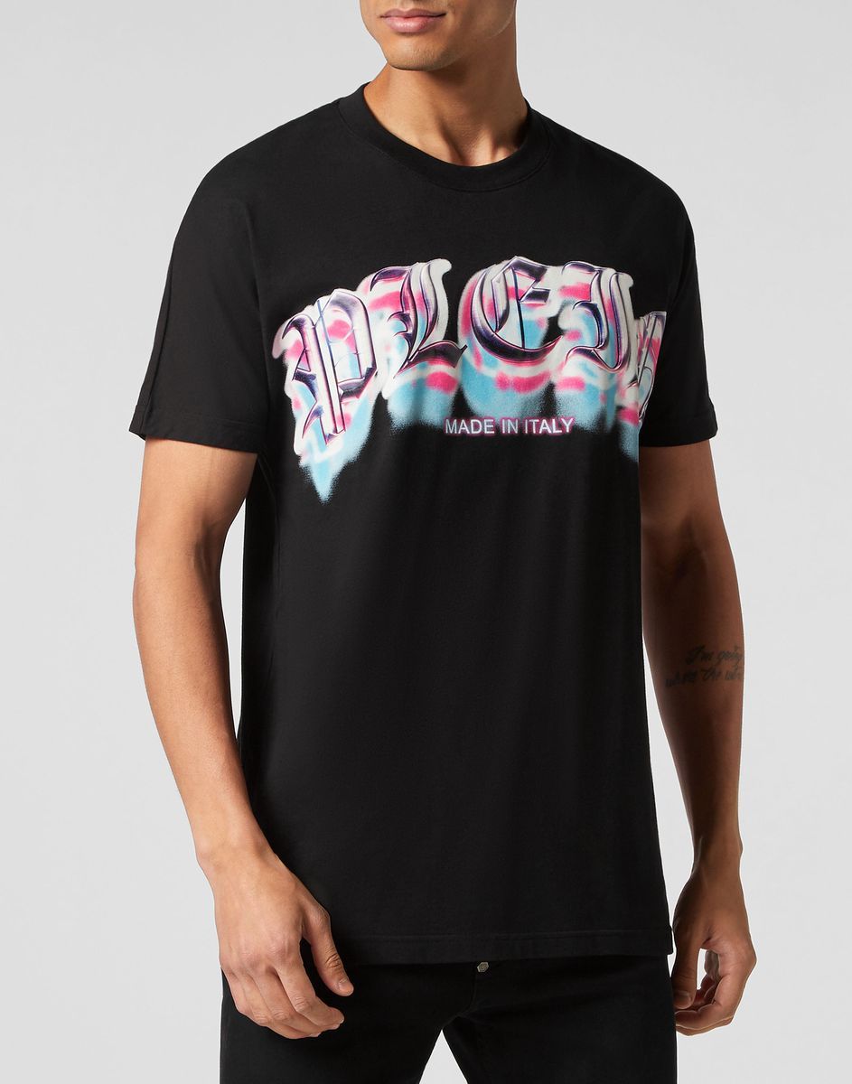 Gothic Lettering Baumwolljersey T-Shirt