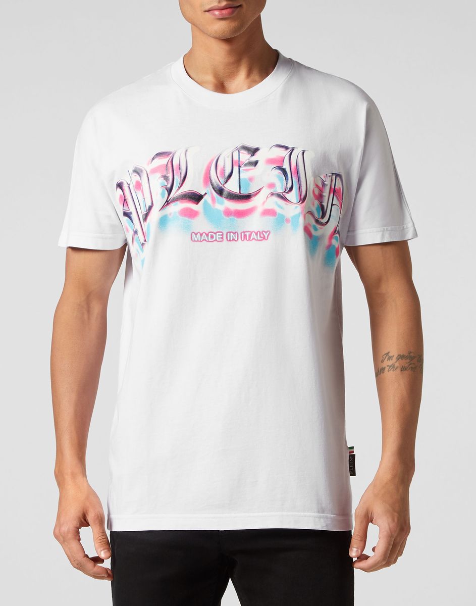 Gothic Lettering Baumwolljersey T-Shirt