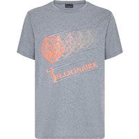 T-Shirt mit Löwenprint und Rundhalsausschnitt